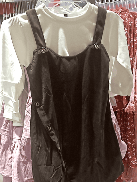 assorted corduroy frock - 21492785 - Very Small Image - 1