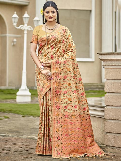 women self design banarasi saree - 21494671 - Very Small Image - 1
