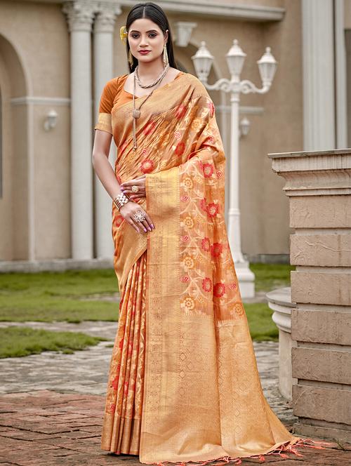 women self design banarasi saree - 21494676 - Very Small Image - 1