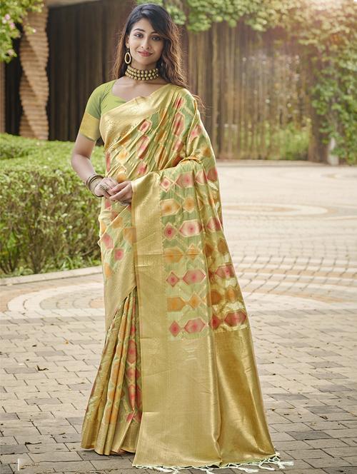 women self design banarasi saree - 21494703 - Very Small Image - 1