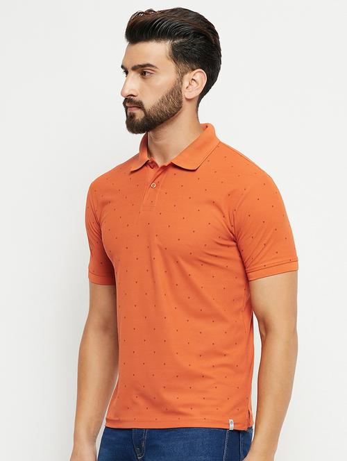 men polo neck printed t-shirt - 21497068 - Very Small Image - 1