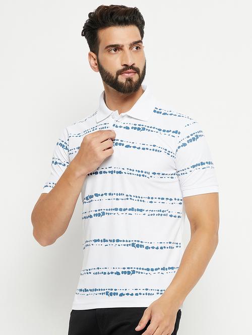 men polo neck printed t-shirt - 21497082 - Very Small Image - 1