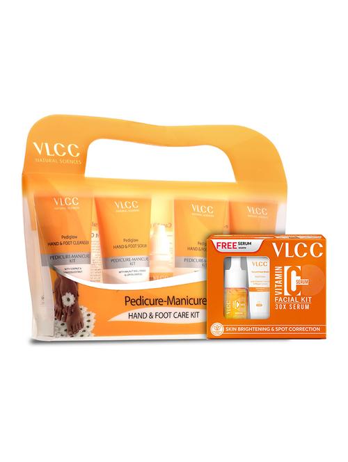 vitamin c facial kit & pedicure manicure kit combo - 21497155 - Very Small Image - 1