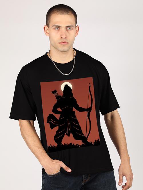 men short sleeve printed oversized t-shirt - 21498350 - Very Small Image - 1