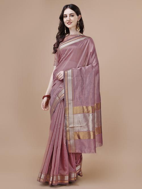 women purple kanjivaram saree - 21499771 - Very Small Image - 1