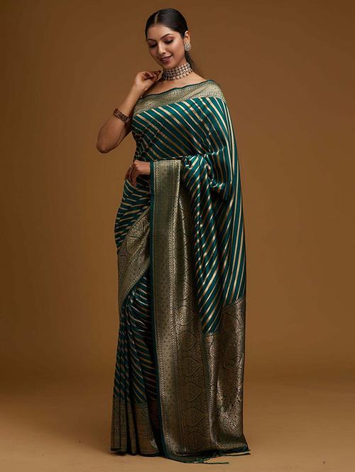 women self design banarasi saree - 21499905 - Very Small Image - 1