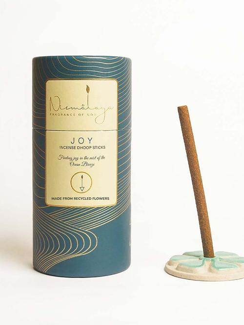 nirmalaya 100% organic joy dhoop sticks for pooja | long lasting dhoop sticks for home joy (40, set of 1) - 21501312 - Very Small Image - 1