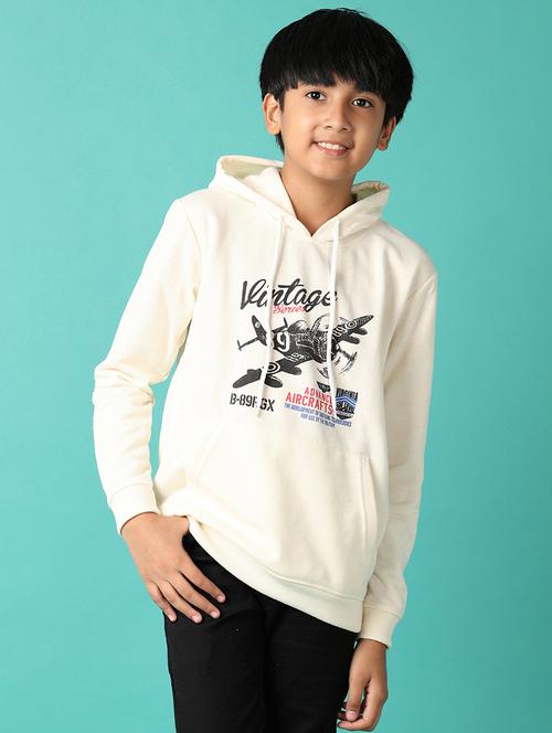 kids front print hooded neck sweatshirts - 21501767 - Very Small Image - 1