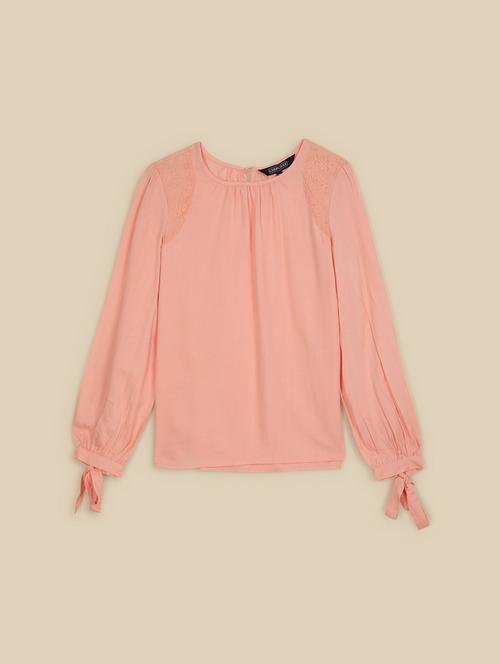 pink solid regular top - 21503329 - Very Small Image - 1