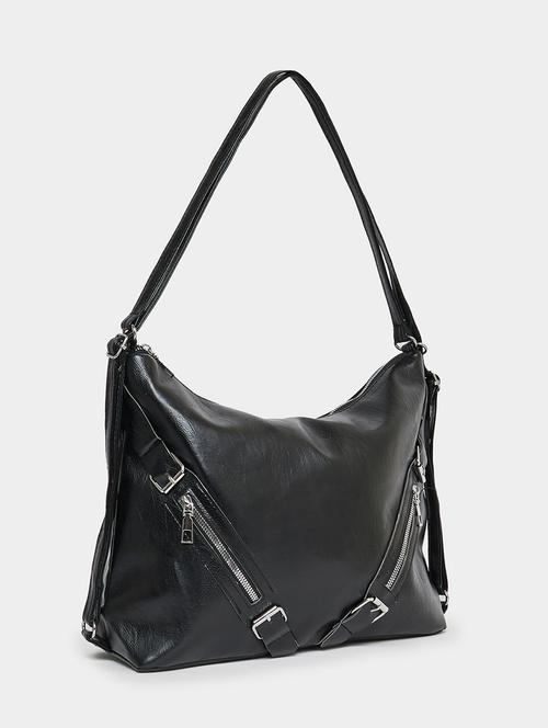 women black pu handbag - 21503974 - Very Small Image - 1