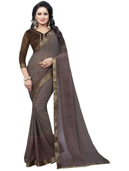 women self-designed bordered saree - 21504664 - Very Small Image - 1