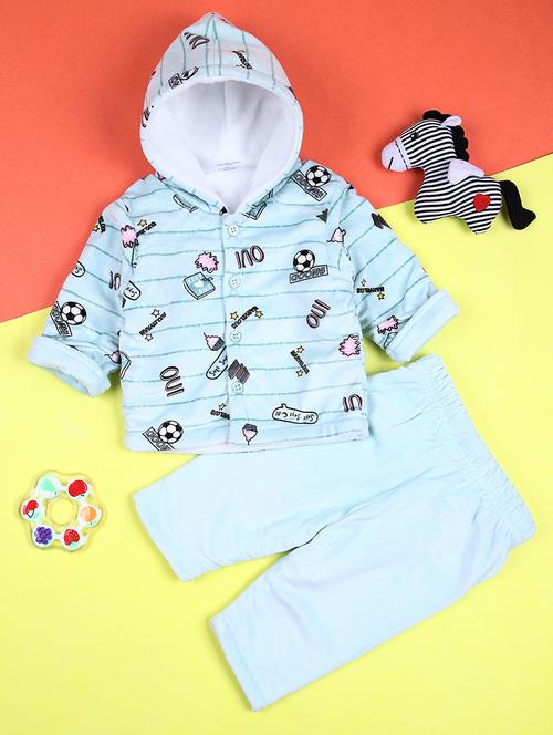 kids winter wear full length twin set - 21507744 - Very Small Image - 1