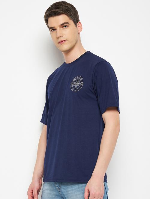 men back print round neck t-shirt - 21508698 - Very Small Image - 1