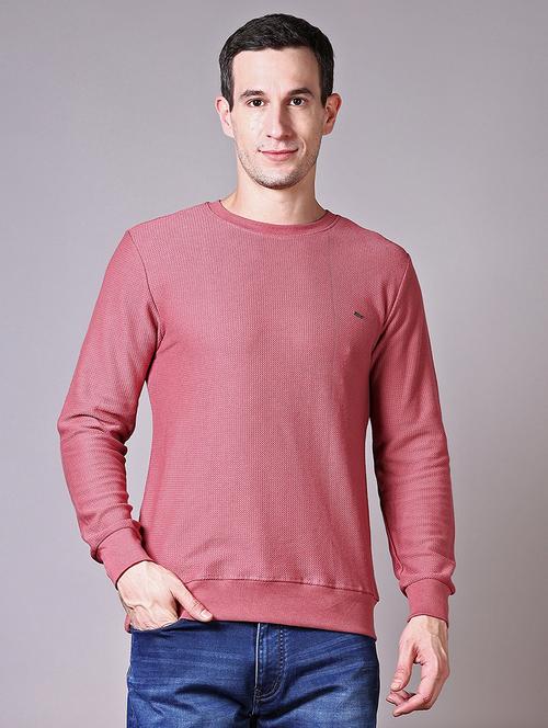 men solid long sleeve pullover - 21509026 - Very Small Image - 1