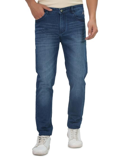 men mid-rise plain denim jean - 21510543 - Very Small Image - 1