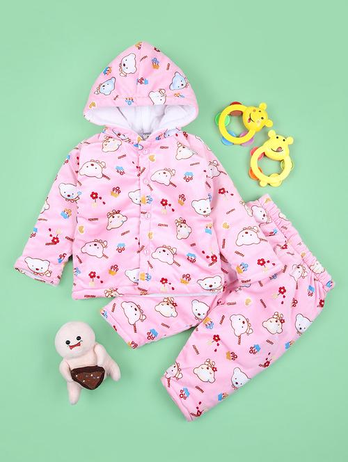 kids winter wear full length twin set - 21512574 - Very Small Image - 1
