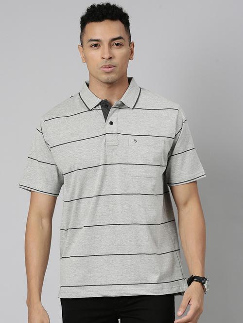 men polo neck all over print t-shirt - 21518278 - Very Small Image - 1
