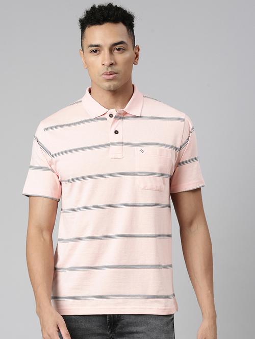 men polo neck all over print t-shirt - 21518400 - Very Small Image - 1