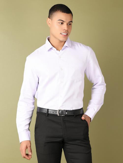 men solid long sleeve formal shirt - 21521183 - Very Small Image - 1