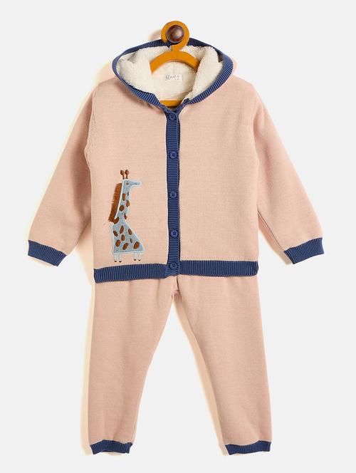 kids long sleeves sweater with joggers set - 21522603 - Very Small Image - 1