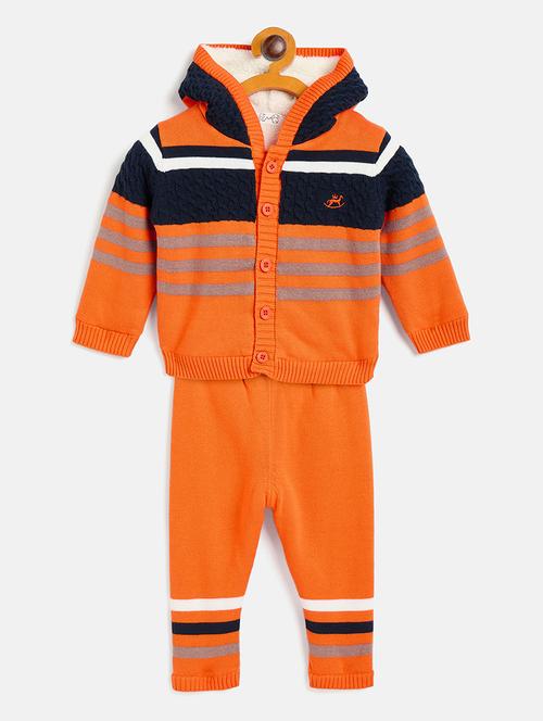 kids long sleeves sweater with joggers set - 21522621 - Very Small Image - 1