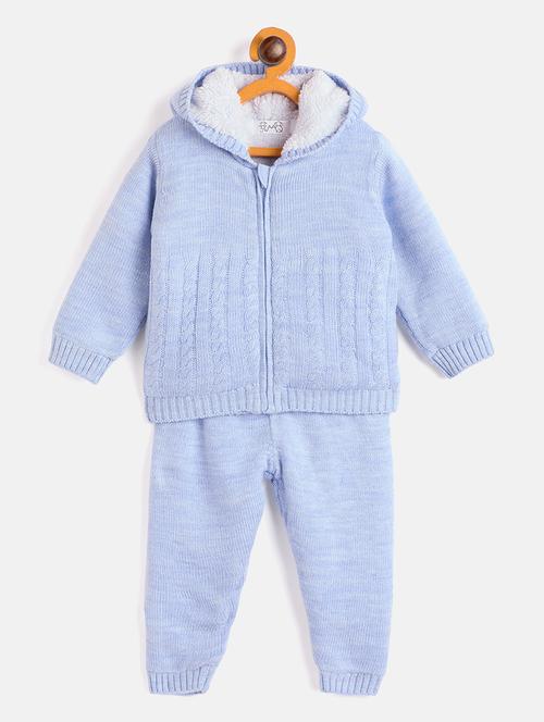 kids long sleeves sweater with joggers set - 21522626 - Very Small Image - 1