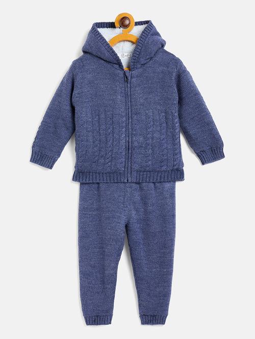 kids long sleeves sweater with joggers set - 21522628 - Very Small Image - 1