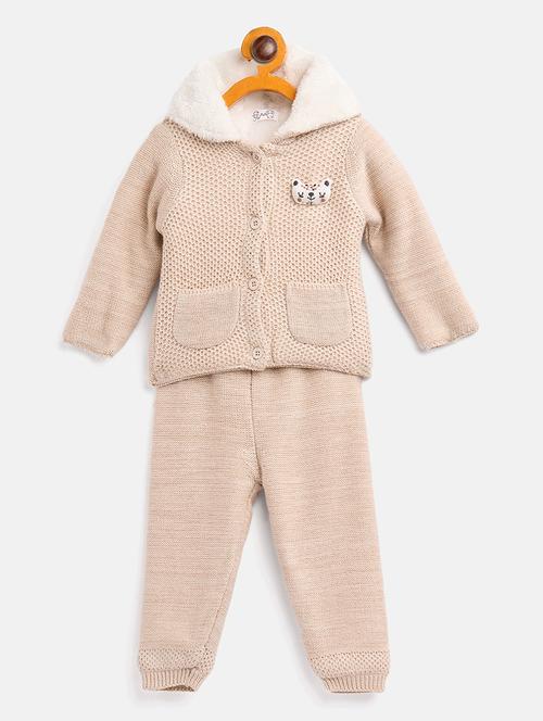 kids long sleeves sweater with joggers set - 21522630 - Very Small Image - 1