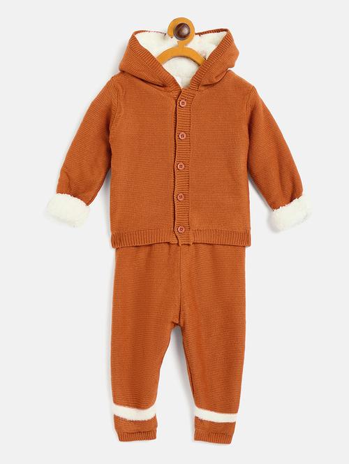 kids long sleeves sweater with joggers set - 21522636 - Very Small Image - 1