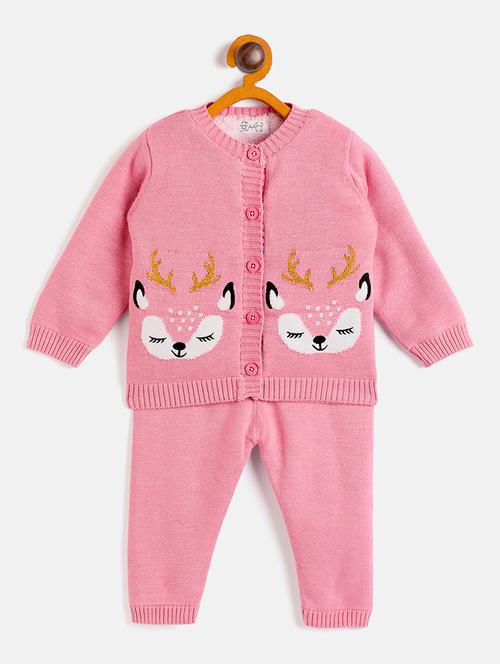 kids long sleeves sweater with joggers set - 21522644 - Very Small Image - 1