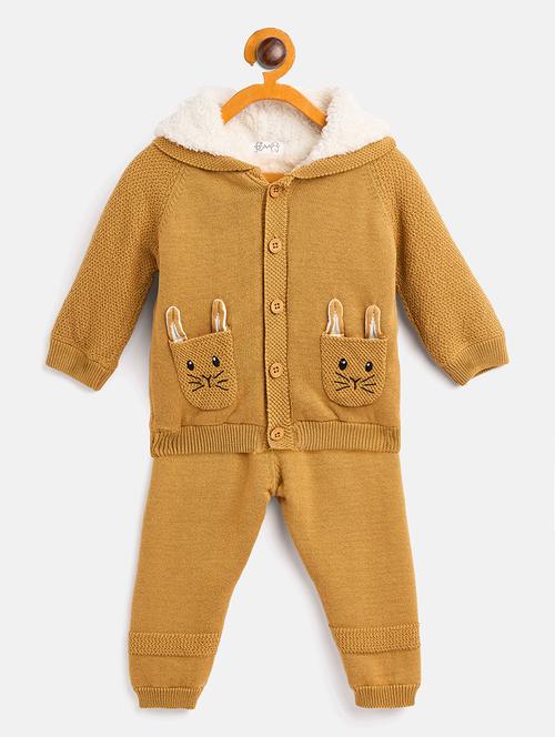 kids long sleeves sweater with joggers set - 21522646 - Very Small Image - 1