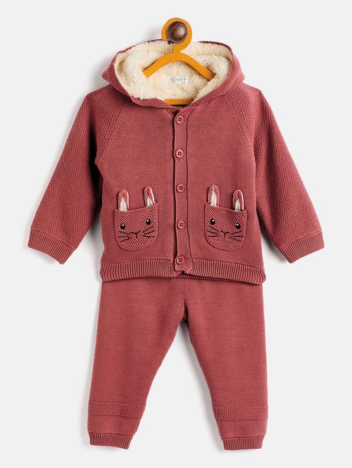 kids long sleeves sweater with joggers set - 21522648 - Very Small Image - 1