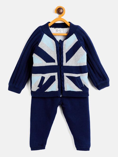 kids long sleeves sweater with joggers set - 21522651 - Very Small Image - 1