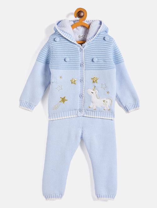 kids long sleeves sweater with joggers set - 21522670 - Very Small Image - 1