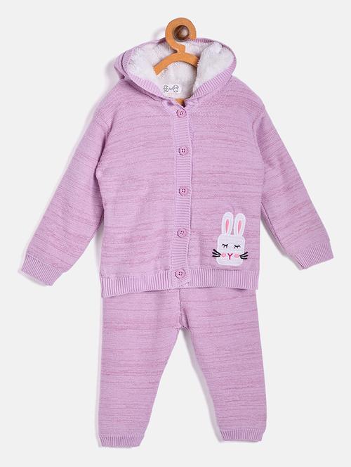 kids long sleeves sweater with joggers set - 21522676 - Very Small Image - 1