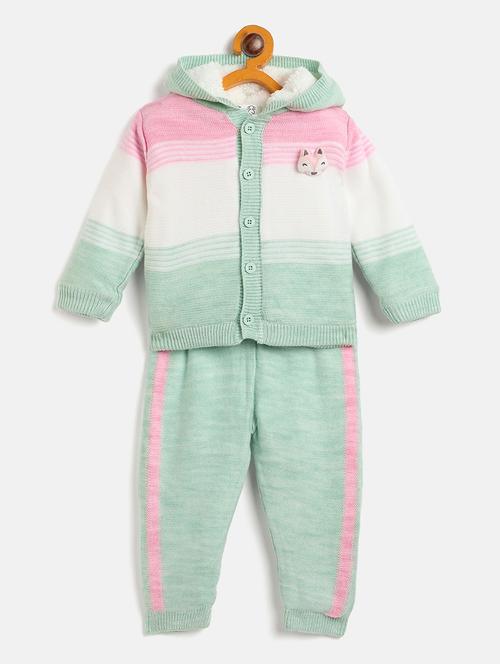 kids long sleeves sweater with joggers set - 21522682 - Very Small Image - 1