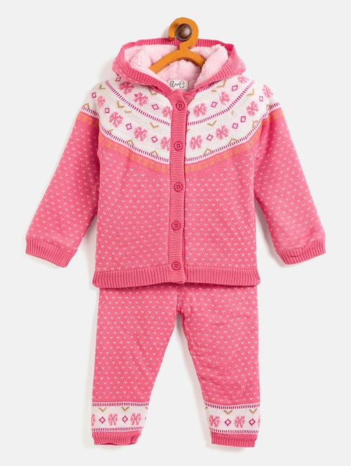 kids long sleeves sweater with joggers set - 21522684 - Very Small Image - 1