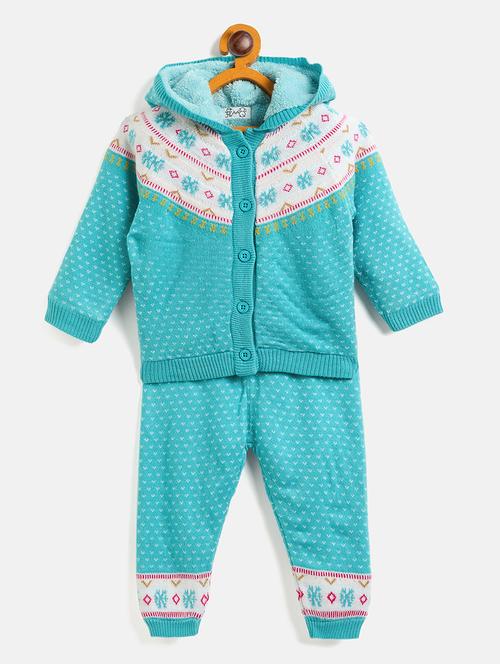 kids long sleeves sweater with joggers set - 21522685 - Very Small Image - 1
