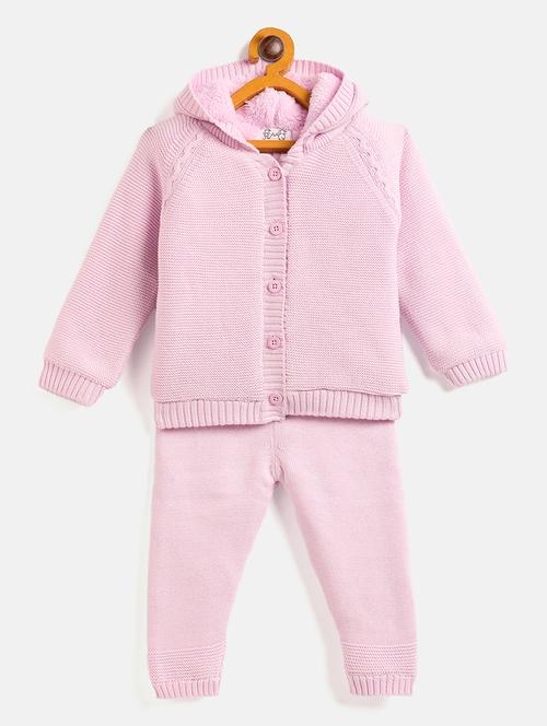 kids long sleeves sweater with joggers set - 21522689 - Very Small Image - 1