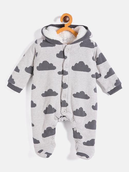 kids long sleeves self design rompers - 21522695 - Very Small Image - 1