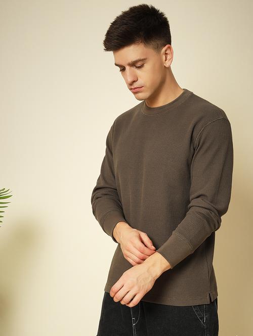 men round neck self-designed t-shirt - 21529511 - Very Small Image - 1