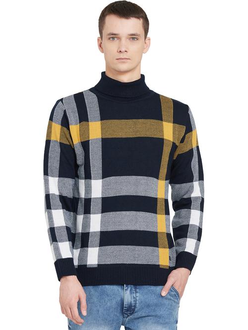 men long sleeve self-designed pullover - 21530364 - Very Small Image - 1