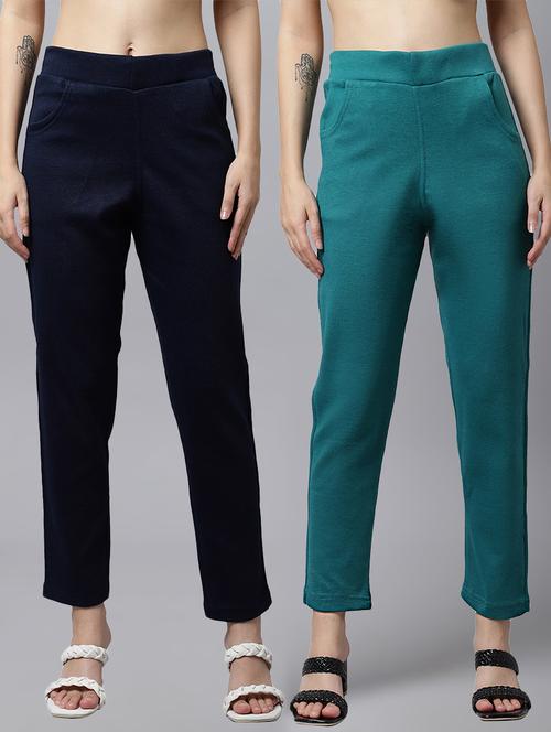 pack of 2 solid tailored pant - 21535693 - Very Small Image - 1