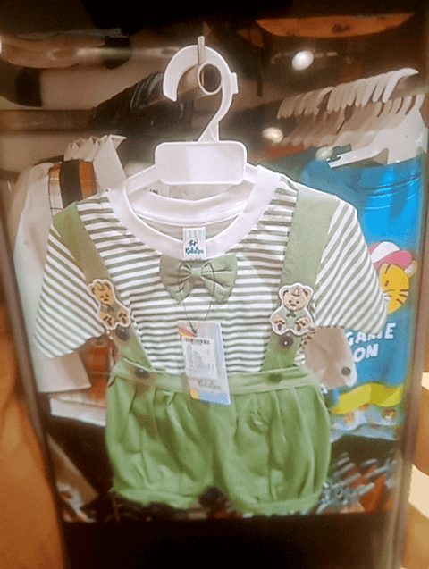 olive cotton single jersey twin sets & dungree - 21535741 - Very Small Image - 1