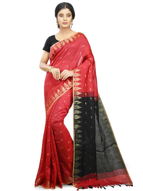 women self design chanderi saree - 21536960 - Very Small Image - 1