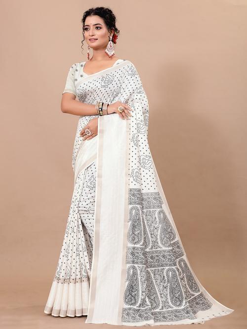 women bandhani mysore saree - 21537621 - Very Small Image - 1