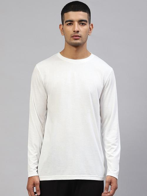 men solid round neck t-shirt - 21539400 - Very Small Image - 1
