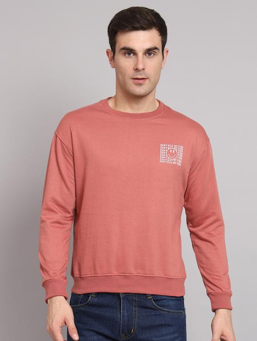 men long sleeves front & back print sweatshirt - 21539505 - Very Small Image - 1