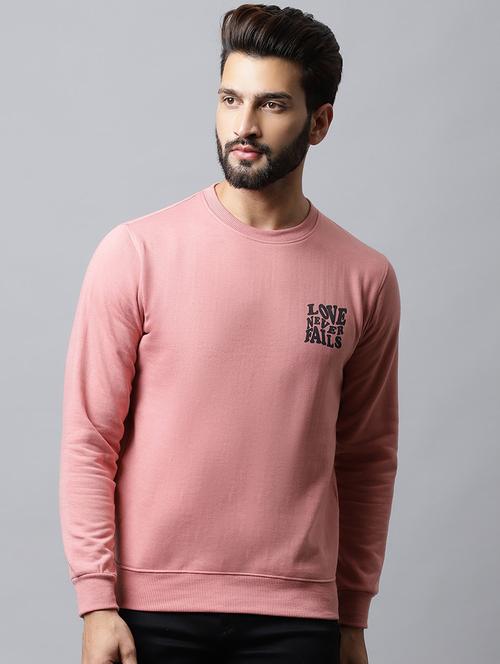 men long sleeves front & back print sweatshirt - 21539720 - Very Small Image - 1