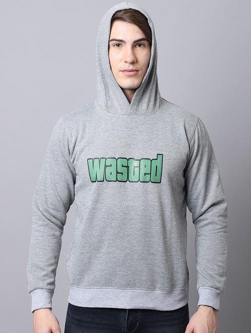 men long sleeves chest print sweatshirt - 21539725 - Very Small Image - 1